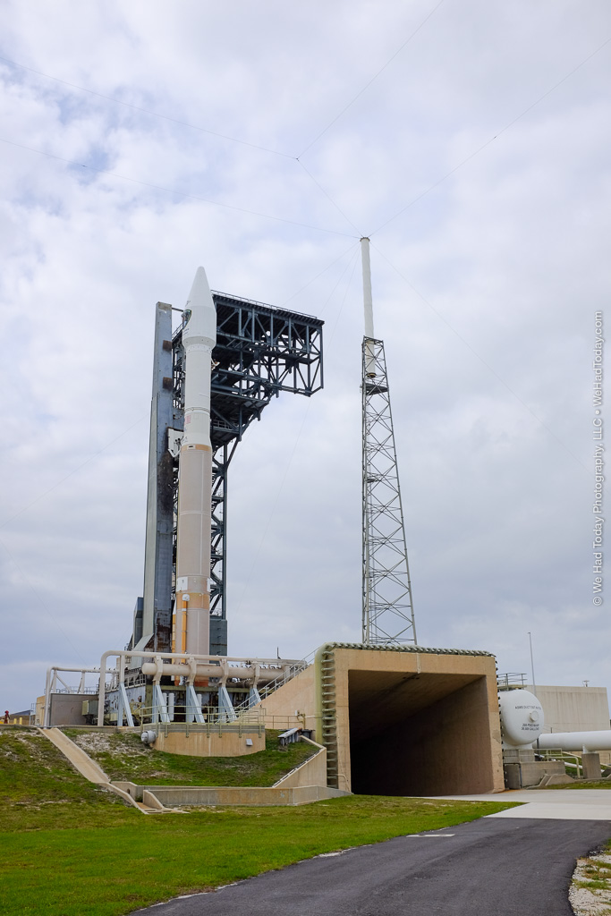 Ground support equipment at Space Launch Complex 41, Cape Canaveral Air Force Station, Florida.