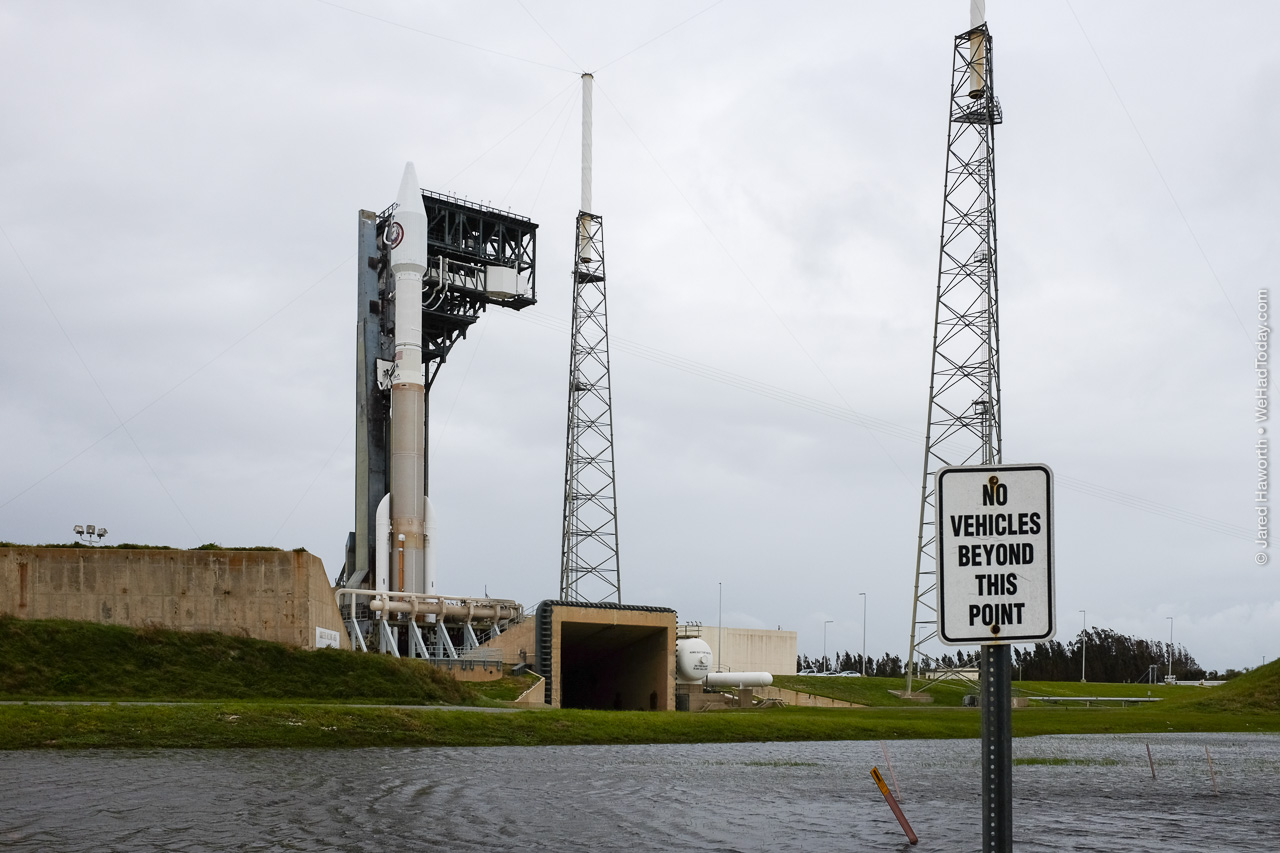 2017's Hurricane season left behind an excess of standing water at SLC-41