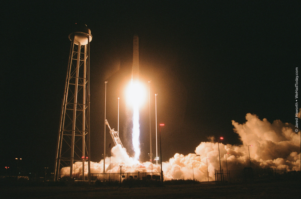 Launch of Antares 230 and OA-5 as shot on Kodak Portra 400 film.